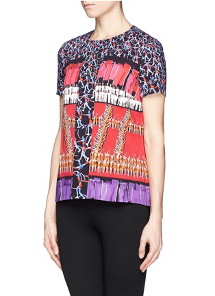 Front View - Click To Enlarge - PETER PILOTTO - Keyhole back print top