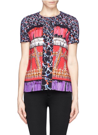 Main View - Click To Enlarge - PETER PILOTTO - Keyhole back print top