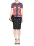 Figure View - Click To Enlarge - PETER PILOTTO - Keyhole back print top