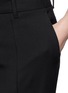 Detail View - Click To Enlarge - VICTORIA, VICTORIA BECKHAM - Wool sateen tunic and pants set
