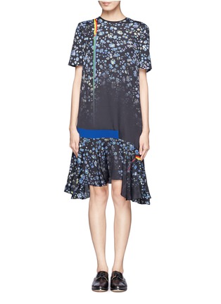 Main View - Click To Enlarge - PREEN BY THORNTON BREGAZZI - Floral print flared dress