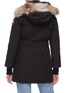 Back View - Click To Enlarge - CANADA GOOSE - 'Trillium' coyote fur hooded down puffer parka