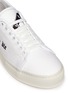 Detail View - Click To Enlarge - JOSHUA SANDERS - 'Skate or Die' embroidered canvas sneakers