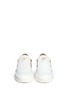 Front View - Click To Enlarge - 73426 - 'Eve' logo double zip leather slip-ons