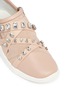 Detail View - Click To Enlarge - 73426 - Singleg' glass crystal strap suede sneakers