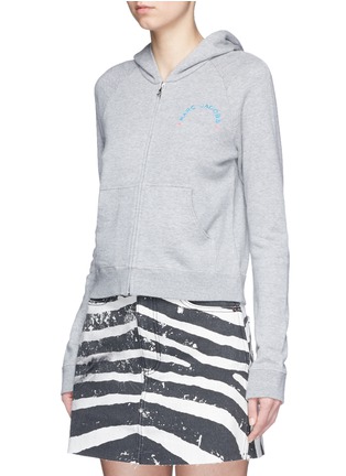 Front View - Click To Enlarge - MARC JACOBS - Star logo shrunken hoodie