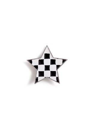 Main View - Click To Enlarge - MARC JACOBS - Enamel check star pin
