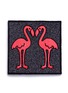 Main View - Click To Enlarge - MARC JACOBS - Flamingo embroidered patch