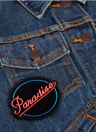 Detail View - Click To Enlarge - MARC JACOBS - 'Paradise' embroidered patch