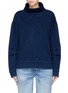 Main View - Click To Enlarge -  - 'Nona' funnel neck cotton sweatshirt