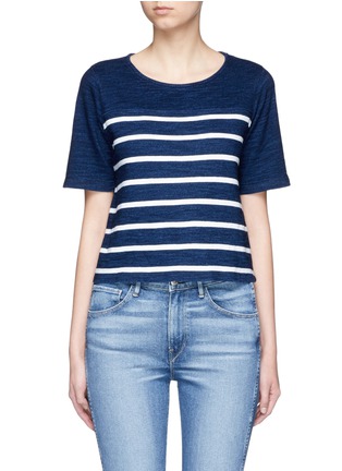 Main View - Click To Enlarge - AG - 'Vex' stripe cotton T-shirt