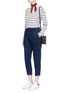 Figure View - Click To Enlarge -  - 'Rhom' cropped sweatpants