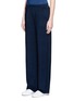 Front View - Click To Enlarge - AG - 'Luxe' wide leg jersey pants