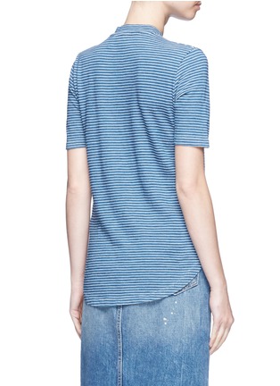 Back View - Click To Enlarge - AG - 'Cone' stripe T-shirt