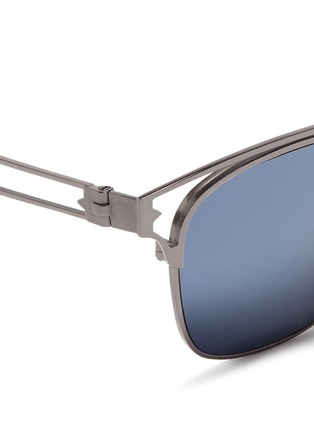 Detail View - Click To Enlarge - HAZE COLLECTION - Fuze' cutout metal square sunglasses