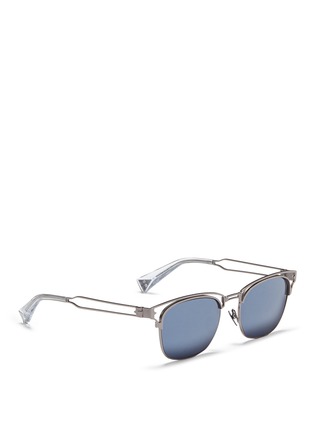 Figure View - Click To Enlarge - HAZE COLLECTION - Fuze' cutout metal square sunglasses