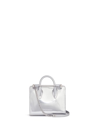 Main View - Click To Enlarge - STRATHBERRY - The Strathberry Nano' mirror patent leather tote
