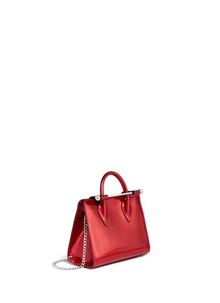 Detail View - Click To Enlarge - STRATHBERRY - The Strathberry Nano' mirror patent leather tote