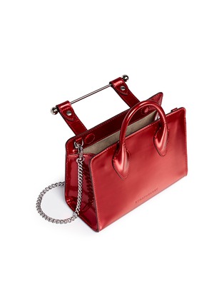  - STRATHBERRY - The Strathberry Nano' mirror patent leather tote