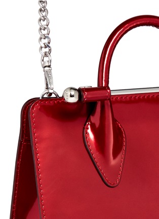  - STRATHBERRY - The Strathberry Nano' mirror patent leather tote