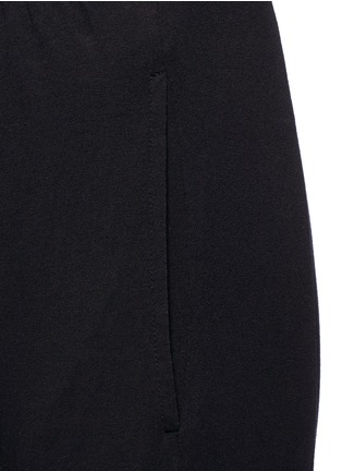 Detail View - Click To Enlarge - BASSIKE - Dropped crotch slim fit jersey pants