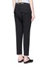Back View - Click To Enlarge - BASSIKE - Shoelace drawcord crepe pants