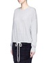 Front View - Click To Enlarge - BASSIKE - Dolman sleeve drawstring hem top
