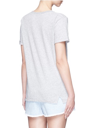 Back View - Click To Enlarge - BASSIKE - Slim fit organic cotton jersey T-shirt