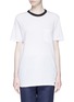 Main View - Click To Enlarge - BASSIKE - Reverse pocket organic cotton T-shirt