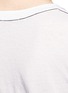 Detail View - Click To Enlarge - BASSIKE - Slim vintage neck organic cotton T-shirt