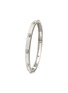 Main View - Click To Enlarge - BUCCELLATI - 'Macri Classica' diamond 18k white gold bangle