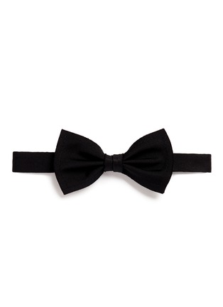 Main View - Click To Enlarge - LANVIN - Raw edge silk bow tie