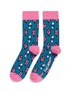 Main View - Click To Enlarge - HAPPY SOCKS - x André Saraiva Mr. A lips and eyes socks