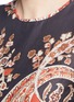 Detail View - Click To Enlarge - ISABEL MARANT ÉTOILE - 'Severne' paisley print cotton voile top