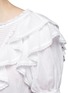 Detail View - Click To Enlarge - ISABEL MARANT ÉTOILE - 'Alice's Ruffles' cotton voile top