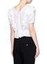 Back View - Click To Enlarge - ISABEL MARANT ÉTOILE - 'Alice's Ruffles' cotton voile top