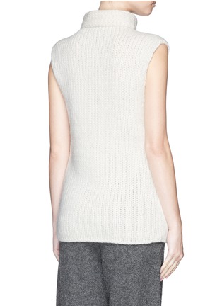 Back View - Click To Enlarge - THEORY - 'Vandrona' alpaca blend chunky knit sleeveless sweater