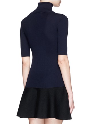 Back View - Click To Enlarge - THEORY - 'Leenda B' turtleneck Merino wool sweater