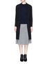 Figure View - Click To Enlarge - THEORY - 'Tolleree' short sleeve cashmere sweater