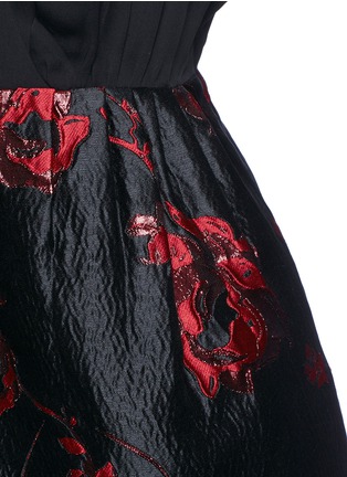 Detail View - Click To Enlarge - DIANE VON FURSTENBERG - 'Ivy' rose daze brocade dress