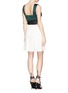 Back View - Click To Enlarge - 3.1 PHILLIP LIM - Judo belt mixed layer dress
