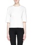Main View - Click To Enlarge - 3.1 PHILLIP LIM - Fern embroidery quilted sleeve sweatshirt