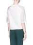 Back View - Click To Enlarge - 3.1 PHILLIP LIM - Fern foil print cropped T-shirt