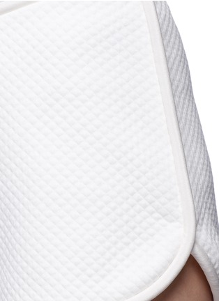 Detail View - Click To Enlarge - 3.1 PHILLIP LIM - Silk cord hem track shorts