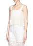 Front View - Click To Enlarge - 3.1 PHILLIP LIM - Loose hem silk top