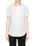 Main View - Click To Enlarge - 3.1 PHILLIP LIM - Line embroidery silk crepe top