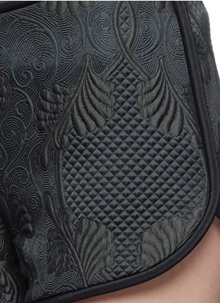 Detail View - Click To Enlarge - 3.1 PHILLIP LIM - Silk cord hem track shorts