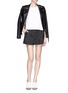 Figure View - Click To Enlarge - 3.1 PHILLIP LIM - Quilted twill jacquard appliqué Bermuda shorts