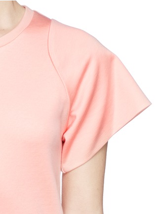Detail View - Click To Enlarge - 3.1 PHILLIP LIM - Banded bonded jersey tee