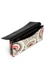 Detail View - Click To Enlarge - VALENTINO GARAVANI - Floral print leather oversize clutch
